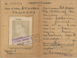 British Mandatory Government of Palestine Identity Document For Jewish Man, Itzhak Slutzki