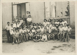 Group Photograph of Youth in Displaced Persons Camp-Possibly Villa Panti- in Soriano Nel Cimino, Italy
