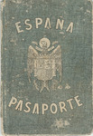 Rachel Saltiel's Post-War Spanish Passport with Israeli Visas and Consular Stamps