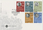 Portuguese First Day Cover Holocaust Commemorative Stamps