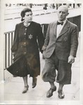 Jewish Couple Wearing Star of David Patches