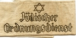 Worn by Member of Jewish Ghetto Police