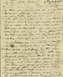 Letter to Rachel Denison by Philander Chase