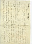 Letter to Philander Jr. by Philander Chase