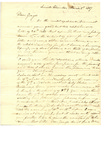 Letter to George Chase