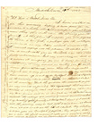 Letter to Philander Chase by Reverend Noble