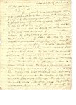 Letter to Philander Chase by Thomas Osborne