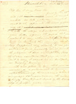 Letter to Philander Chase by B G. Noble