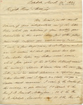 Letter to Philander Chase by Josiah Pratt