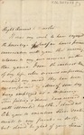 Letter to Philander Chase by Reverend I.G. Howard