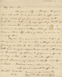 Letter to Philander Chase by Rev. N.S.T Biddulph