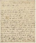 Letter to Philander Chase by Sam Johnston