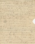 Letter to G.W. Marriott by Rev. W. Ward