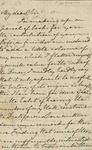 Letter to Philander Chase by Dr. Macbride