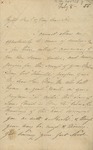 Letter to Philander Chase by Harriet Hutton