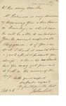 Letter to Philander Chase by John Scott