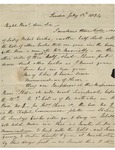 Letter to Philander Chase by Duff Macfarlane