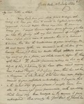 Letter to Philander Chase by Charles Burton