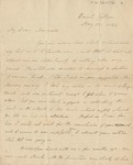 Letter to G.W. Marriott by Mr. E. Coppleston