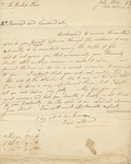 Letter to Philander Chase by Anonymous