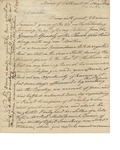 Letter to Philander Chase by Robert Dowe