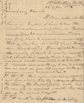 Letter to Rev. W. Ward