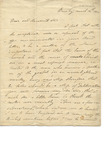 Letter to Rev. E.B. Shaw