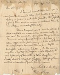 Letter to Rev. Johnston