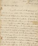 Letter to Philander Chase by G. W. Marriott