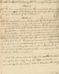 Memorandum of Amended Articles to the Constitution of the Seminary by Columbus Convention