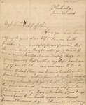 Letter to Philander Chase by Rev. W. Ward