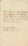 Letter to Philander Chase by Messrs. Rivington