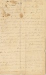 Letter to Philander Chase by Margaret Kenyon