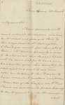 Letter to G.W. Marriott by Lord Gambier