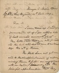 Letter to Elnathan Raymund by Philander Chase