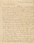 Letter to Rachel Denison by Intrepid Morse