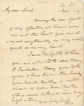 Letter to Sarah Chase