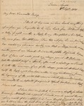 Letter to Philander Chase by G.W. Marriott