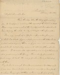 Letter to Philander Chase by Charles Galindo