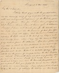 Letter to Philander Chase by Mark Robinson