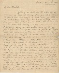 Letter to Philander Chase by Sophia Chase