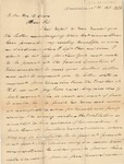 Letter to Dudley Chase by Samuel Chase