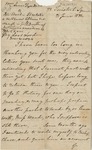 Letter to Bishop W. Ward by Anne Tyndale