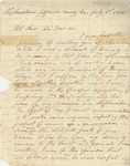 Letter to Philander Chase by Rev. S. Hedges