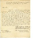 Letter to George Montgomery West