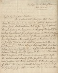 Letter to Philander Chase by Bishop W. Ward