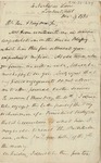 Letter to Philander Chase by Thomas Horne