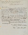Letter to Thomas Brownell