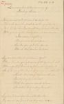 "Lines inscribed to the Memory of Bp. Chase" by Bassett