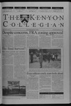 Kenyon Collegian - November 21, 2002